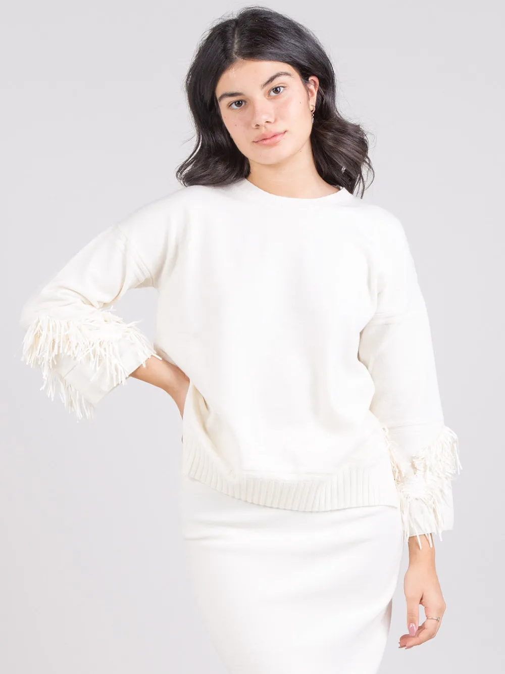 Maglia con frange | D.EXTERIOR Fashion