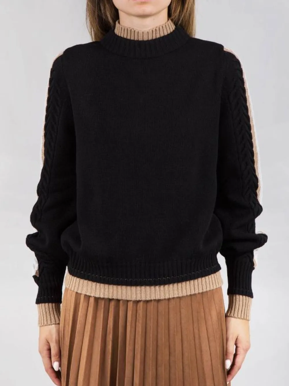 MAGLIA IN MISTO CASHMERE E SETA | D.EXTERIOR Online