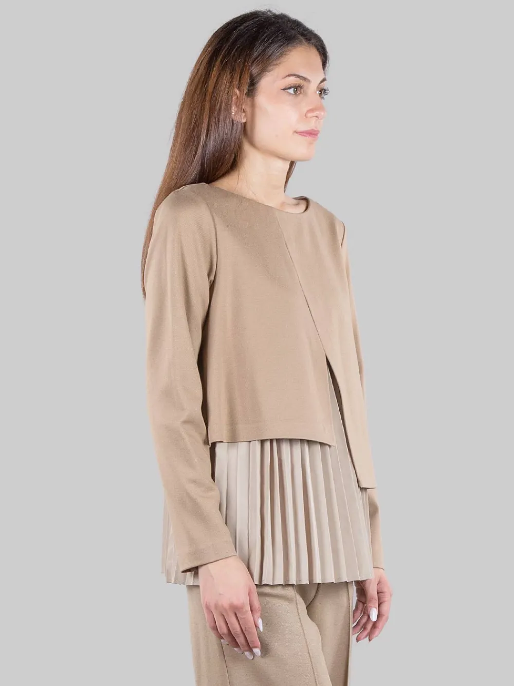 Maglia plissé | MEIMEIJ Hot