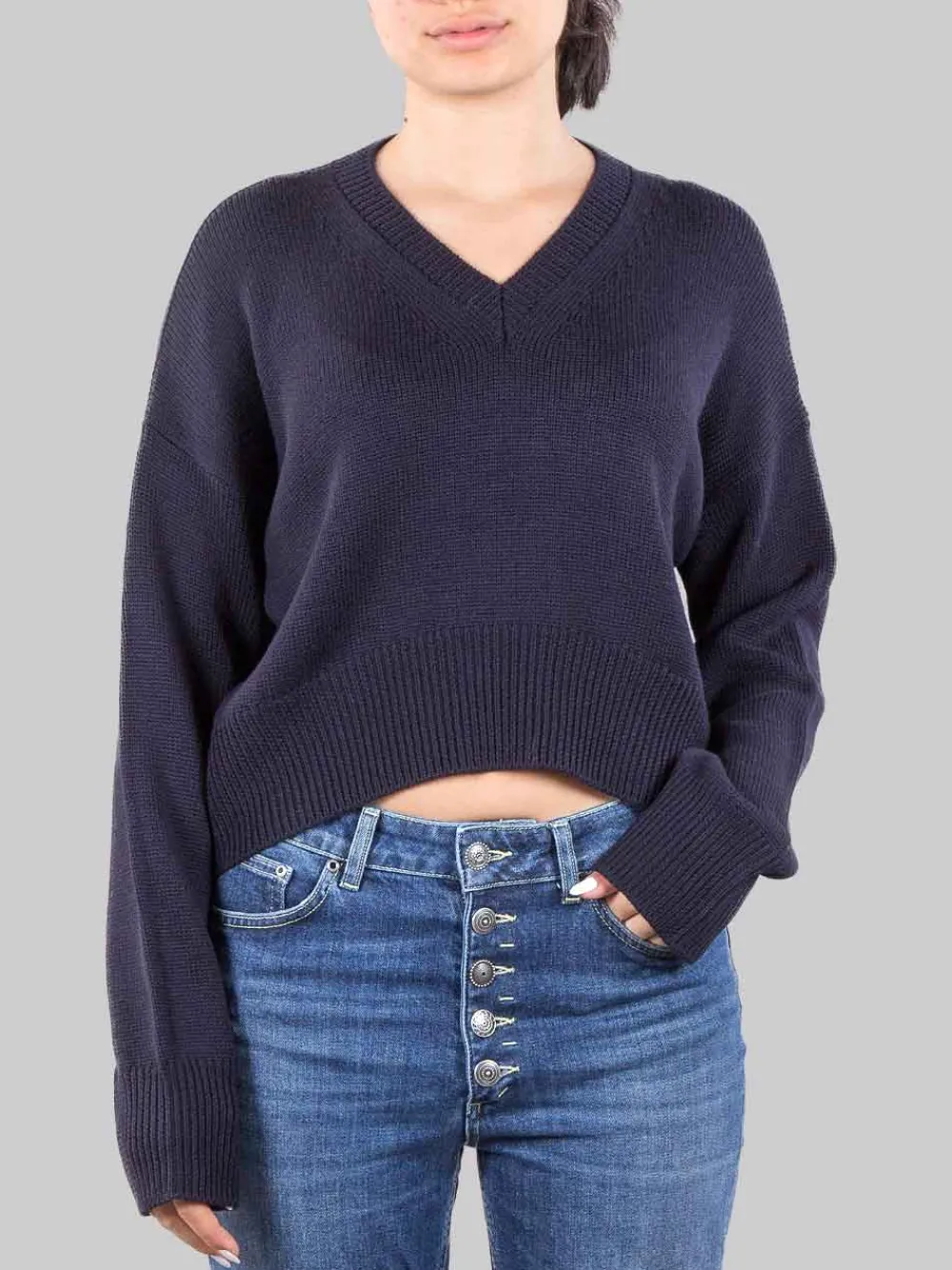 Maglia scollo V | DONDUP Sale