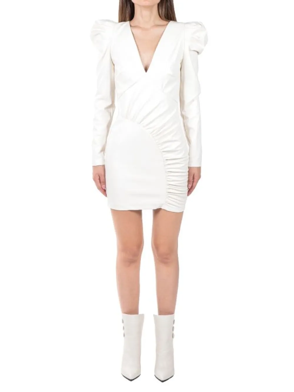 MINI ABITO ELSY DRESS IN ECOPELLE | ANIYE BY Hot