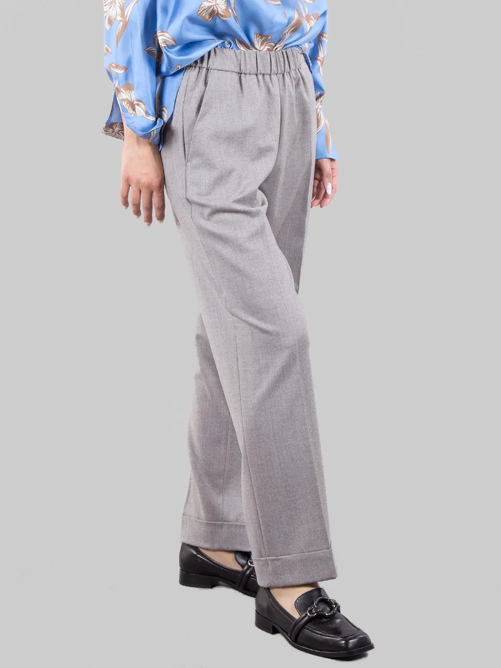 Pantaloni con risvolti | ROSSO35 Outlet