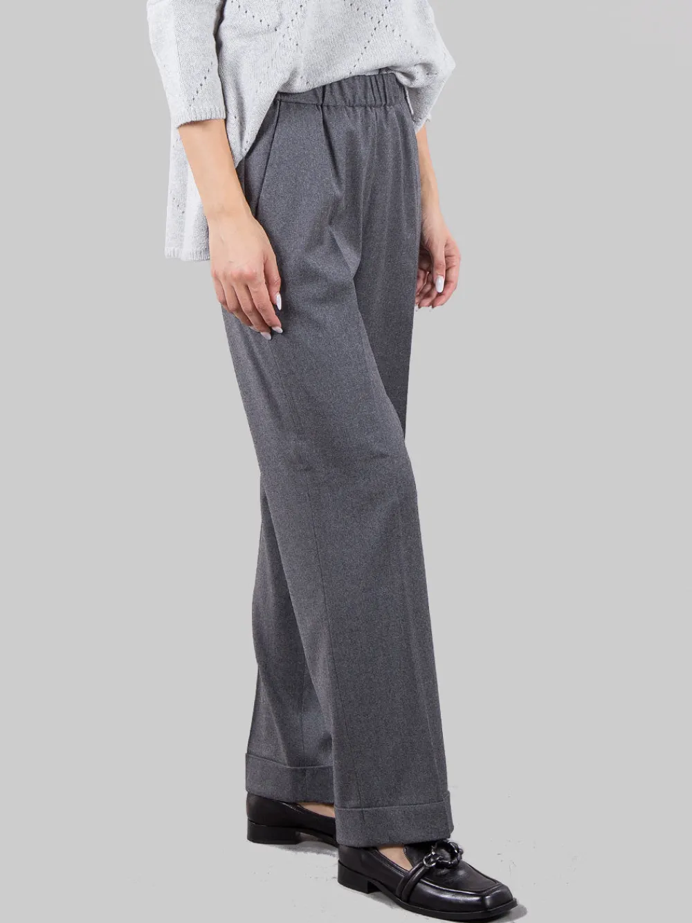 Pantaloni con risvolti | ROSSO35 Fashion