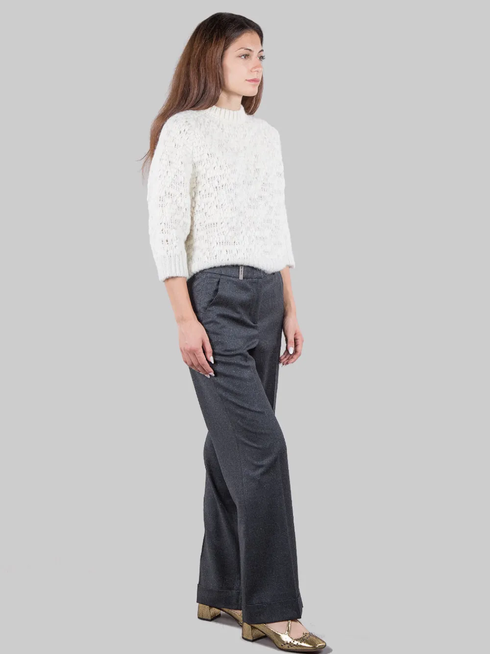 Pantaloni con risvolti | PESERICO Hot