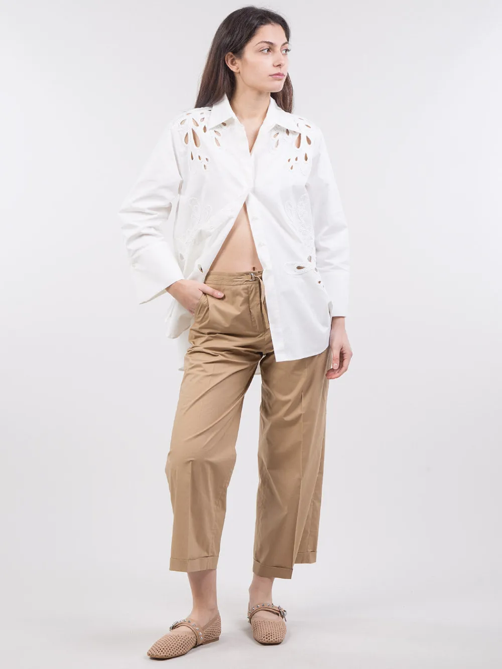 Pantaloni crop | SEVENTY Clearance