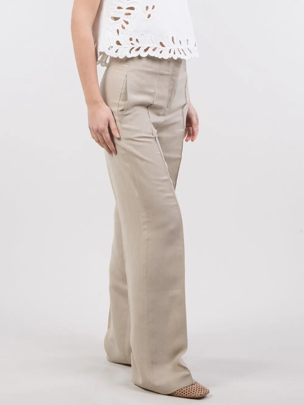 Pantaloni in crêpe | SEVENTY Fashion