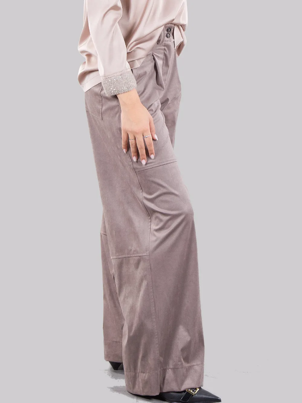 Pantaloni in ecopelle | D.EXTERIOR Clearance