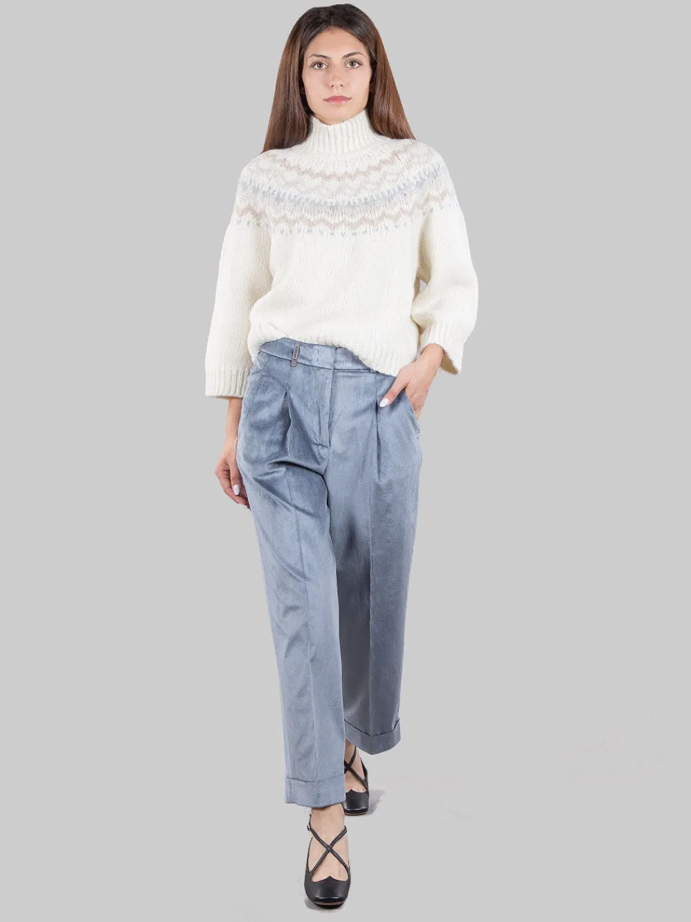 Pantaloni mille righe | PESERICO Fashion