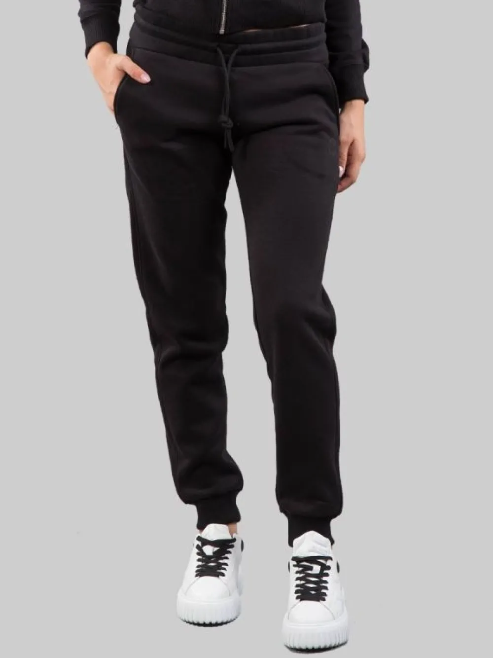 PANTALONI NERI IN COTONE INVERNALE CON LOGO COLMAR GLITTER | COLMAR ORIGINALS Best