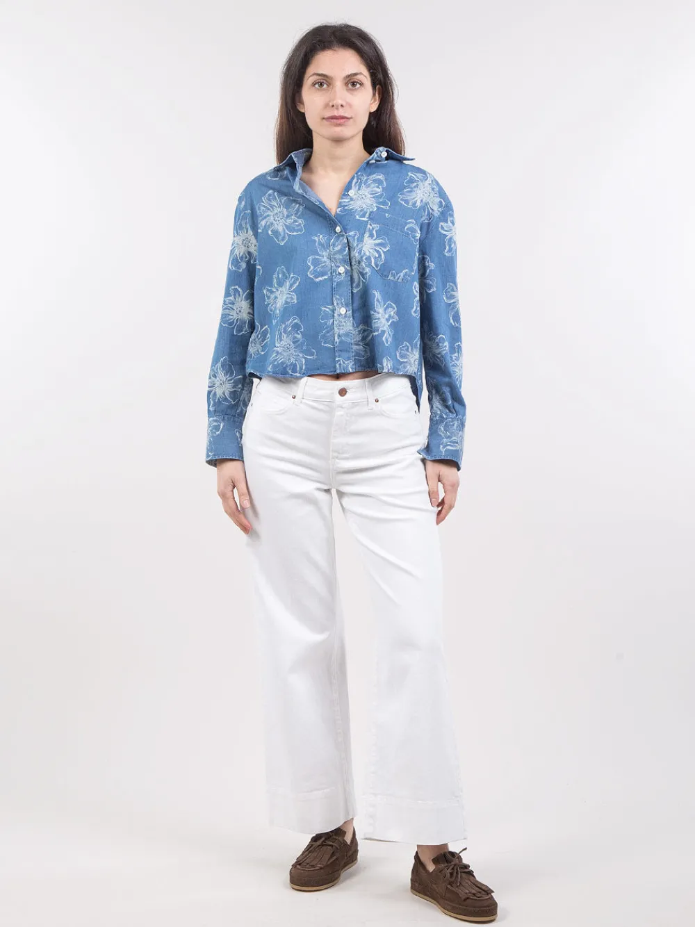 Pantaloni palazzo crop | CIGALA'S Outlet