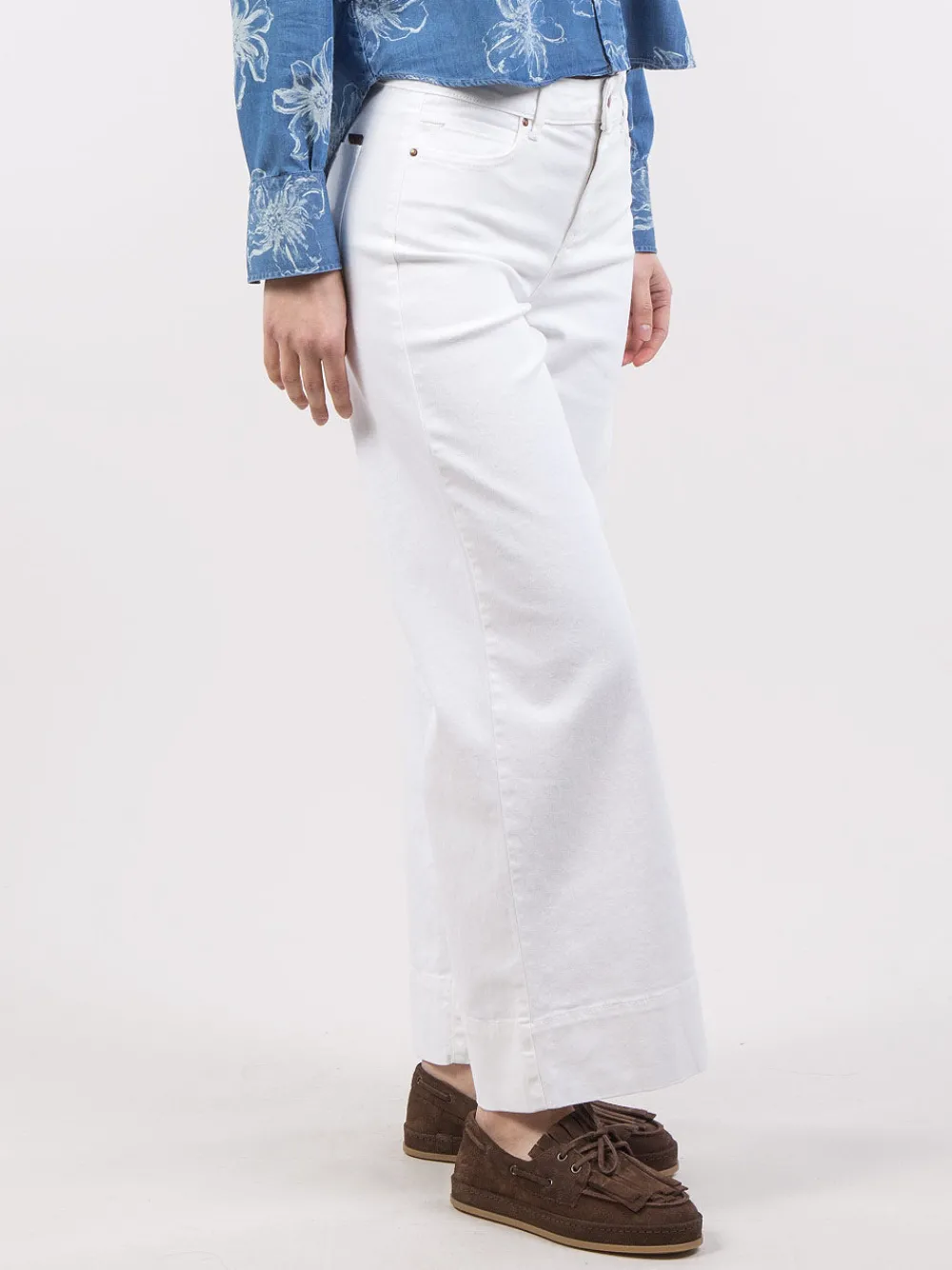 Pantaloni palazzo crop | CIGALA'S Outlet