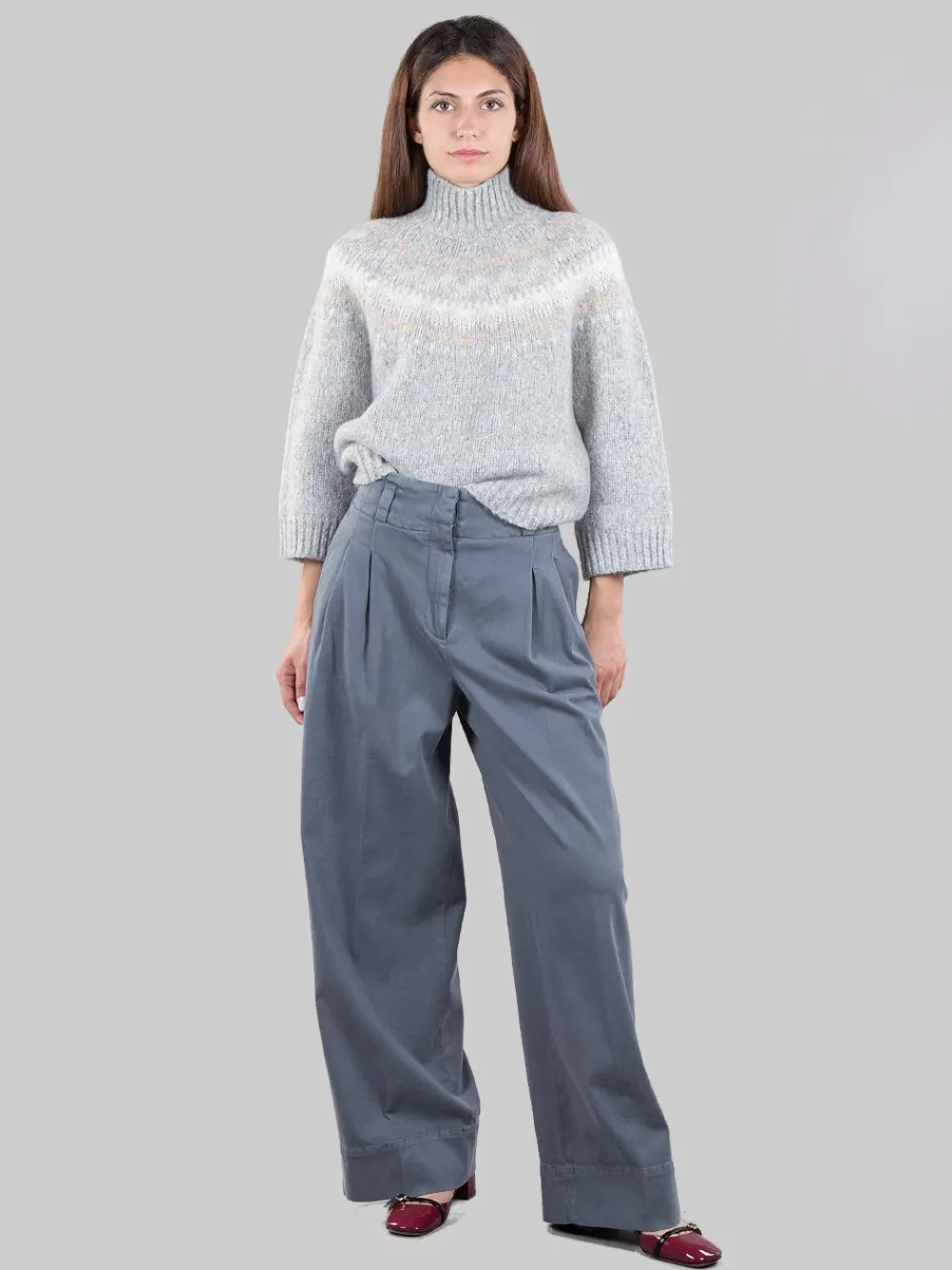 Pantaloni wide leg | PESERICO Clearance