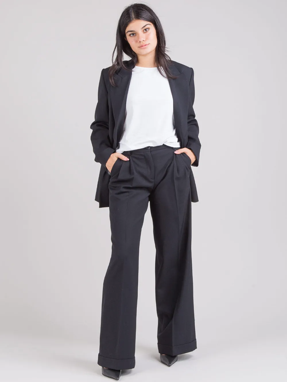 Pantaloni wide leg | PINKO Fashion