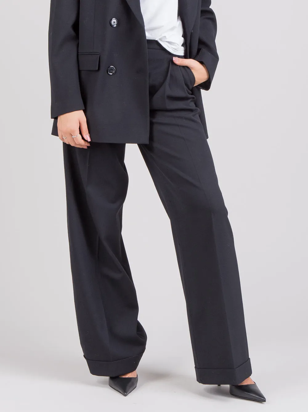 Pantaloni wide leg | PINKO Fashion