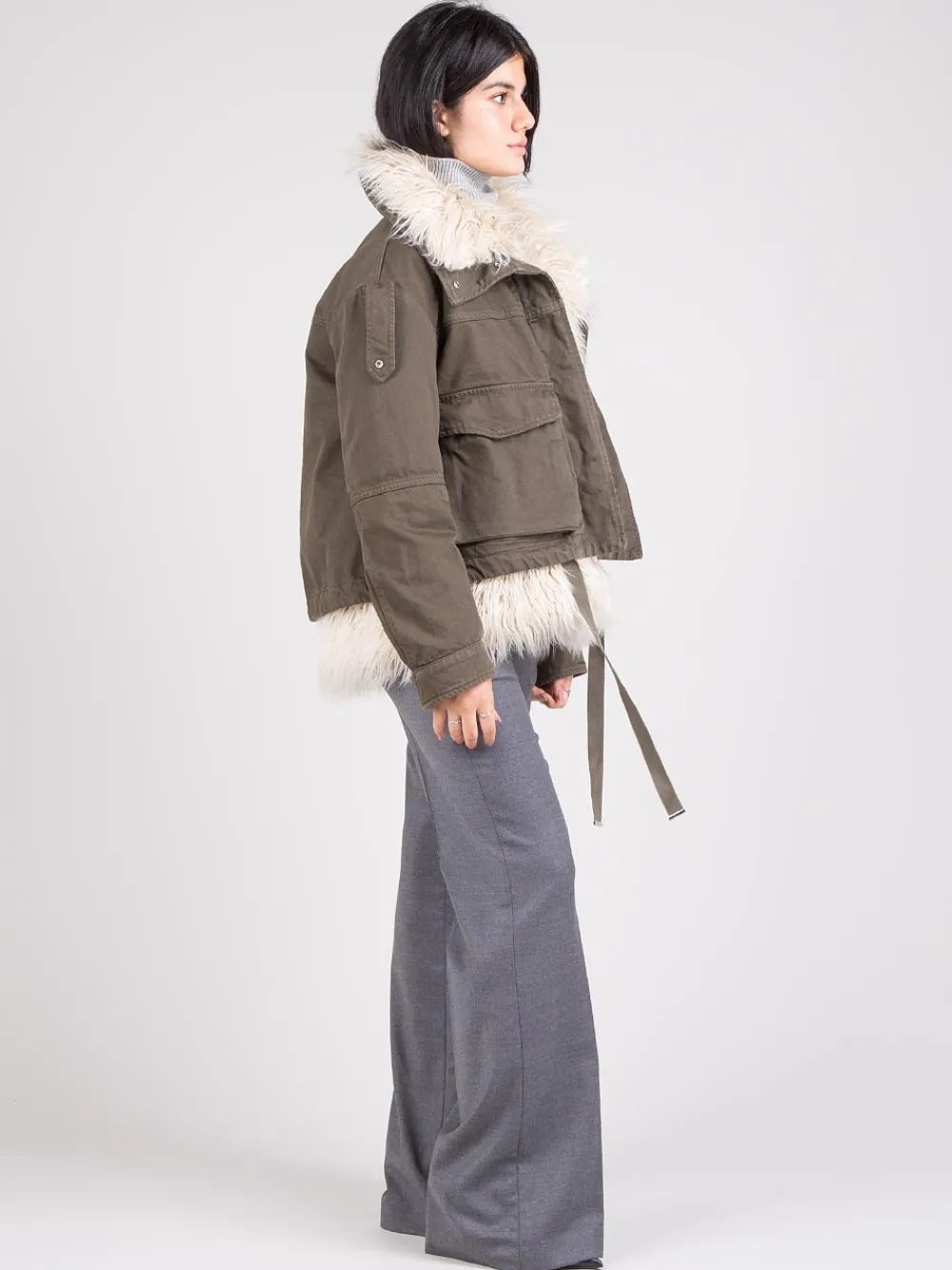 Parka con ecopelliccia | DONDUP Outlet