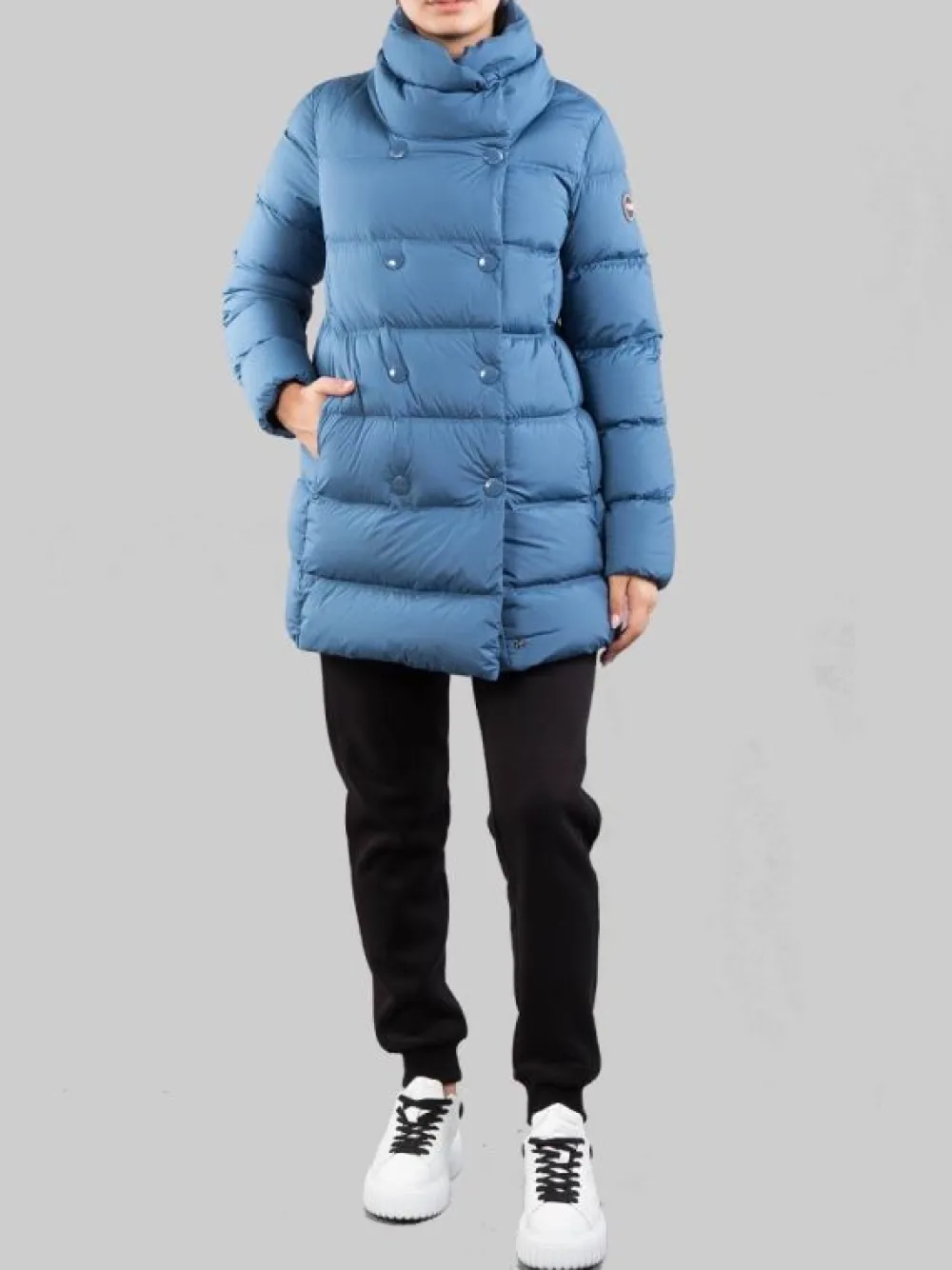 PIUMINO IN TESSUTO ELASTICIZZATO CON COLLO ALTO | COLMAR ORIGINALS Clearance