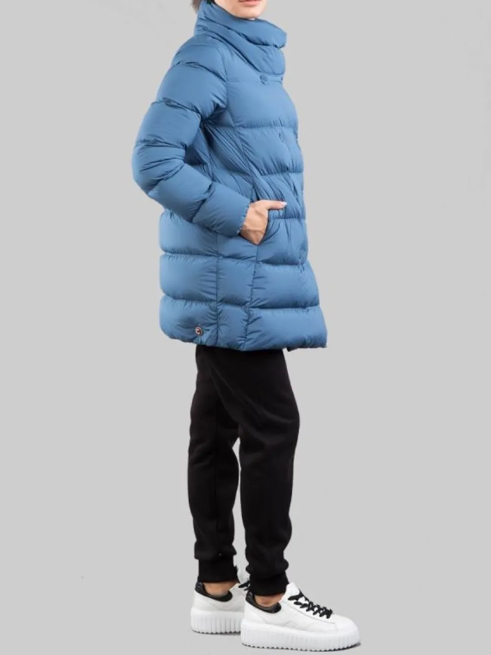 PIUMINO IN TESSUTO ELASTICIZZATO CON COLLO ALTO | COLMAR ORIGINALS Clearance