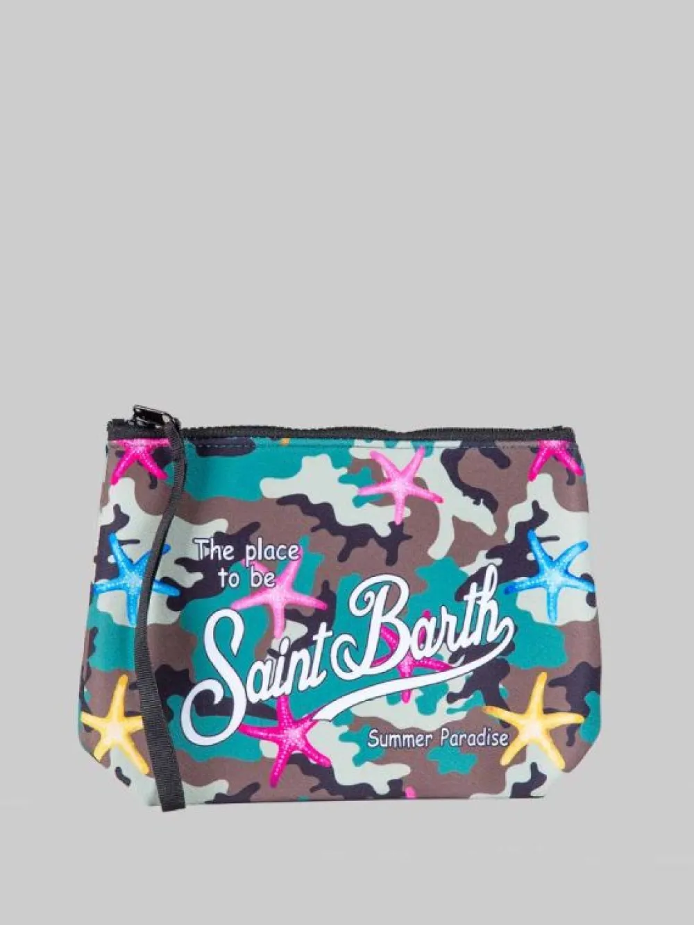 POCHETTE ALINE IN SCUBA CON STELLE MARINE | MC2 SAINT BARTH Outlet