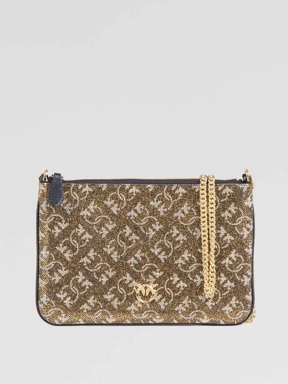 Pochette monogram strass | PINKO Clearance