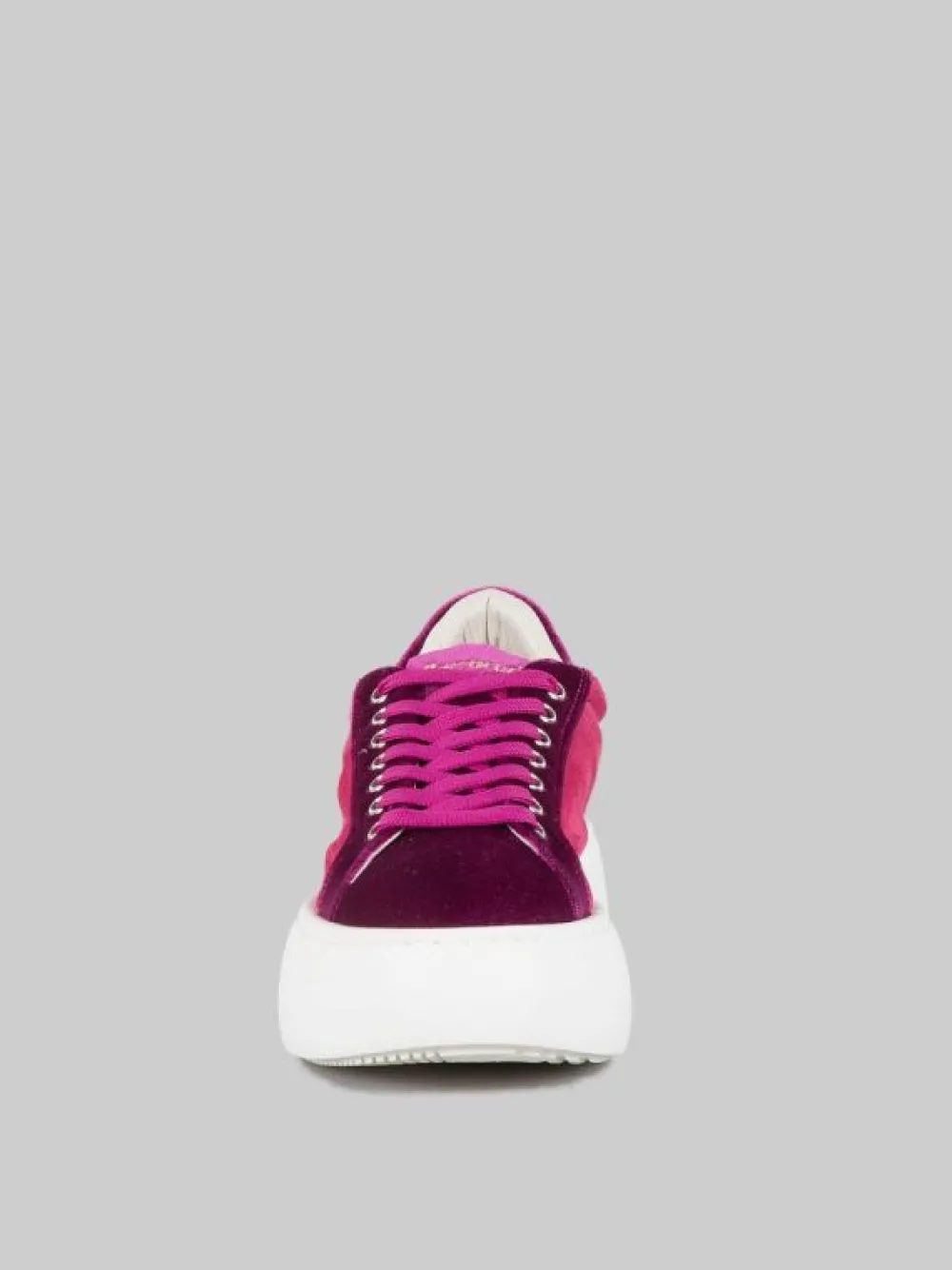 SNEAKER BOLLA IN CAMOSCIO E TESSUTO VIOLA E ROSA SHOCKING | BARRACUDA Best