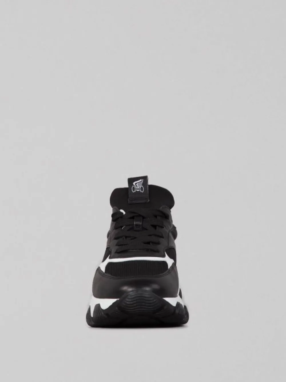 SNEAKER HYPERACTIVE NERA CON DETTAGLI IN BIANCO | HOGAN Outlet