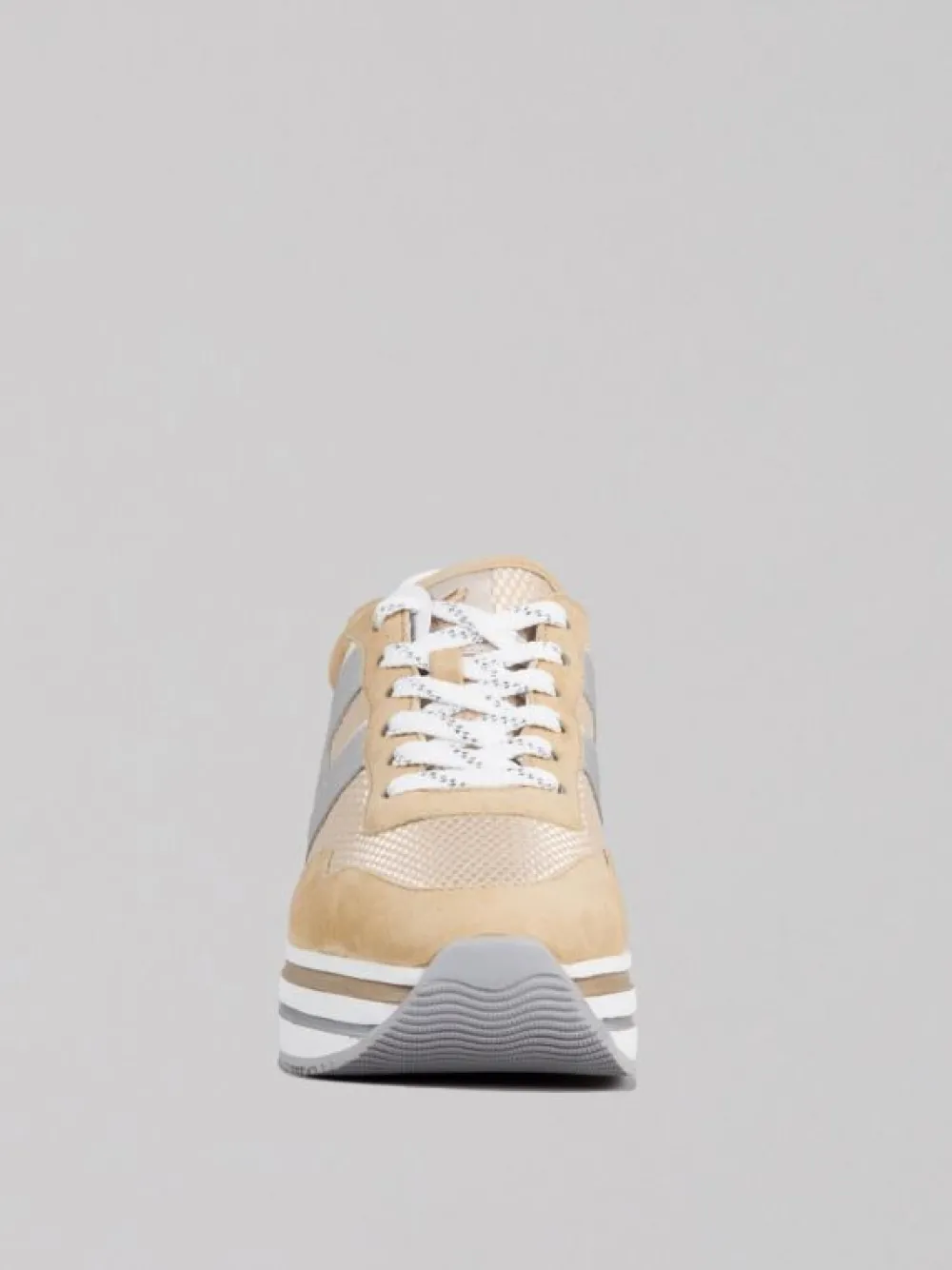 SNEAKER MIDI H222 IN SUEDE E RETE TECNICA | HOGAN New