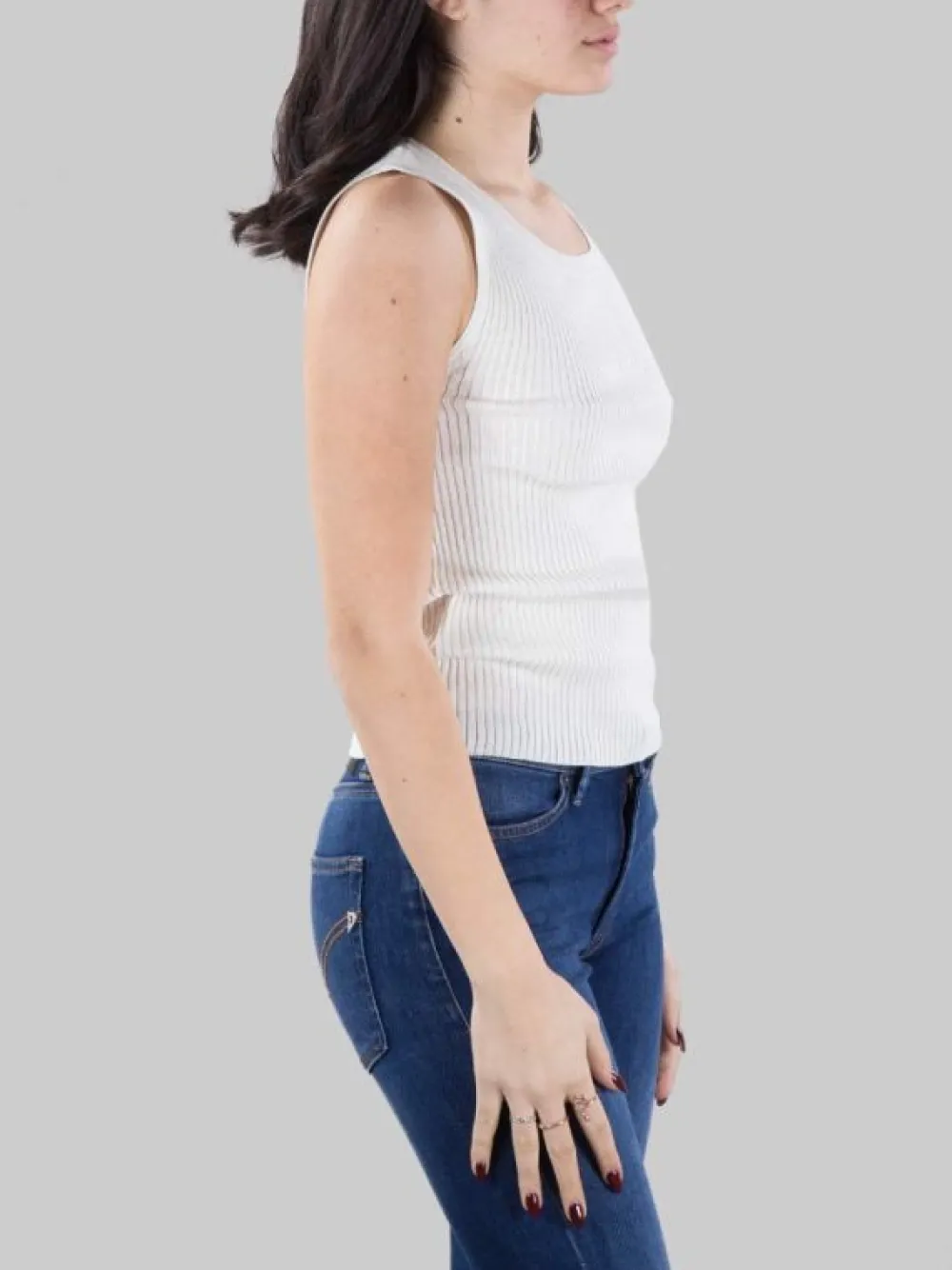 TOP AGRIMONIO CON LOGO TRASPARENTE | PINKO Clearance