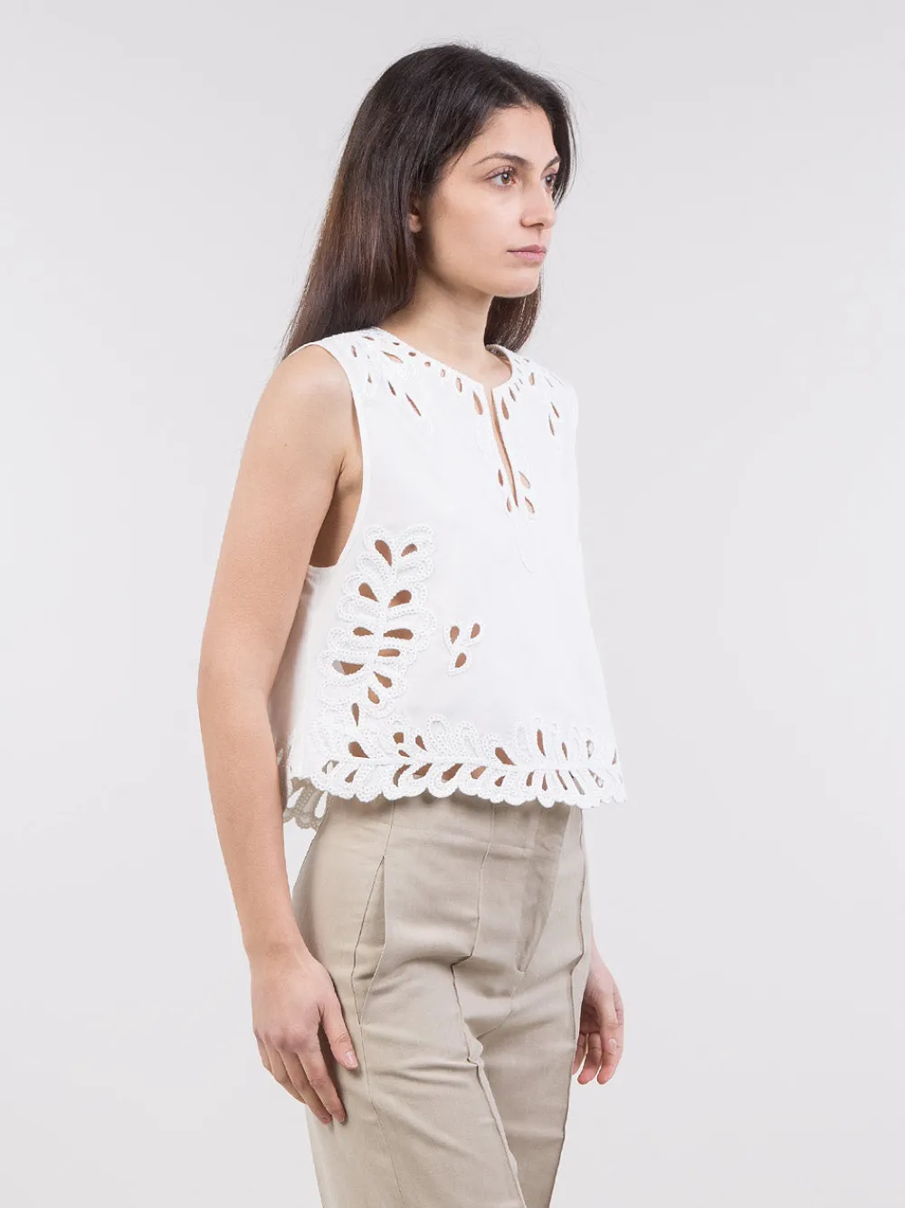 Top ricamato | SEVENTY Outlet